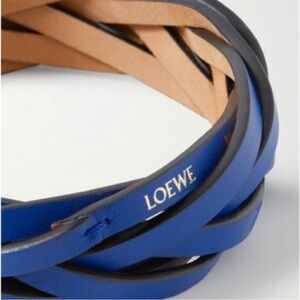 Loewe Royal Blue Braided Bracelet